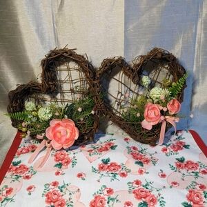 "Two Hearts Beat As One" Wreath